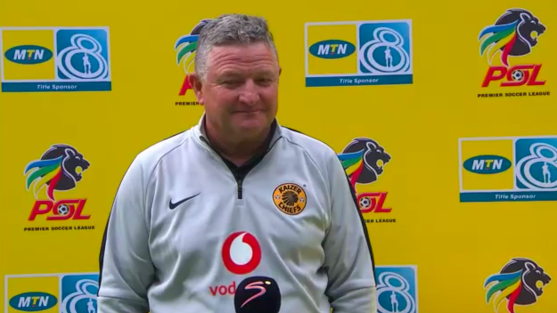 MTN8 | SF | 1st Leg | Orlando Pirates v Kaizer Chiefs |Post-match interview with  Gavin Hunt