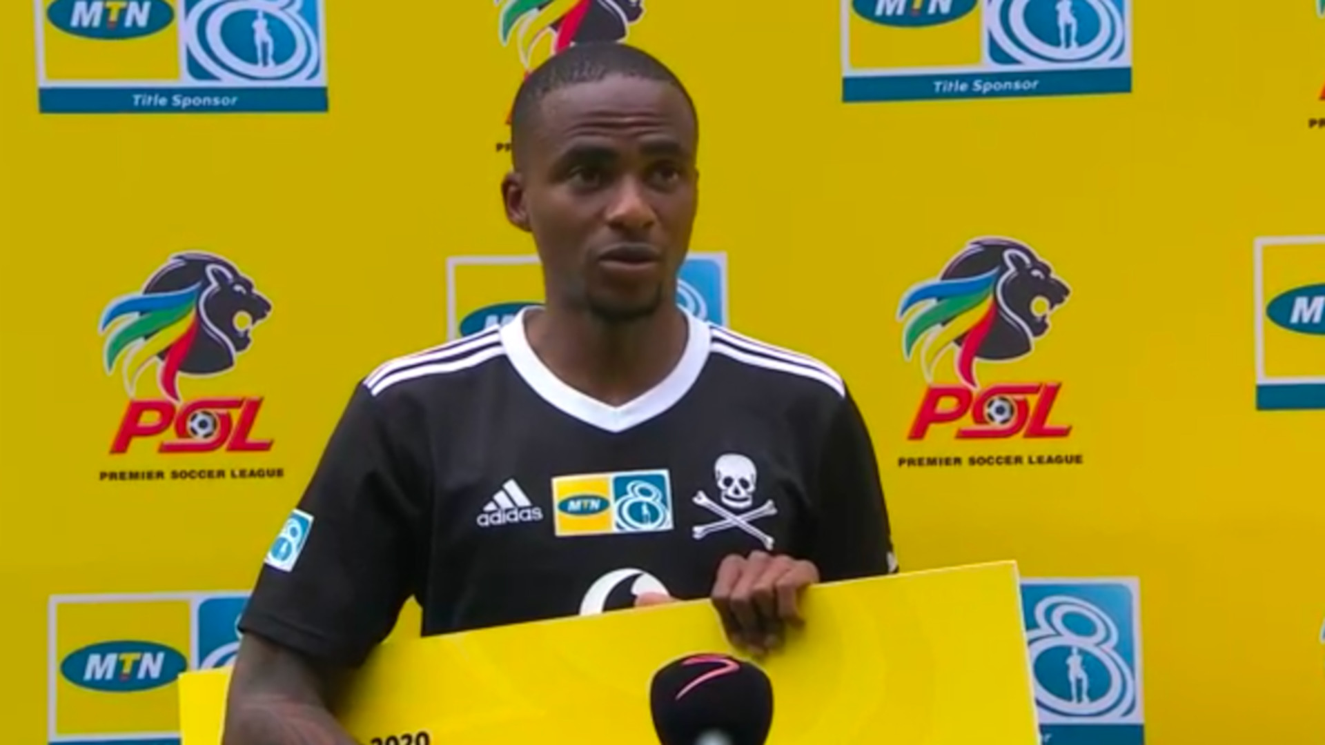 MTN8 | SF | 1st Leg | Orlando Pirates v Kaizer Chiefs | Post-match interview with Thembinkosi Lorch