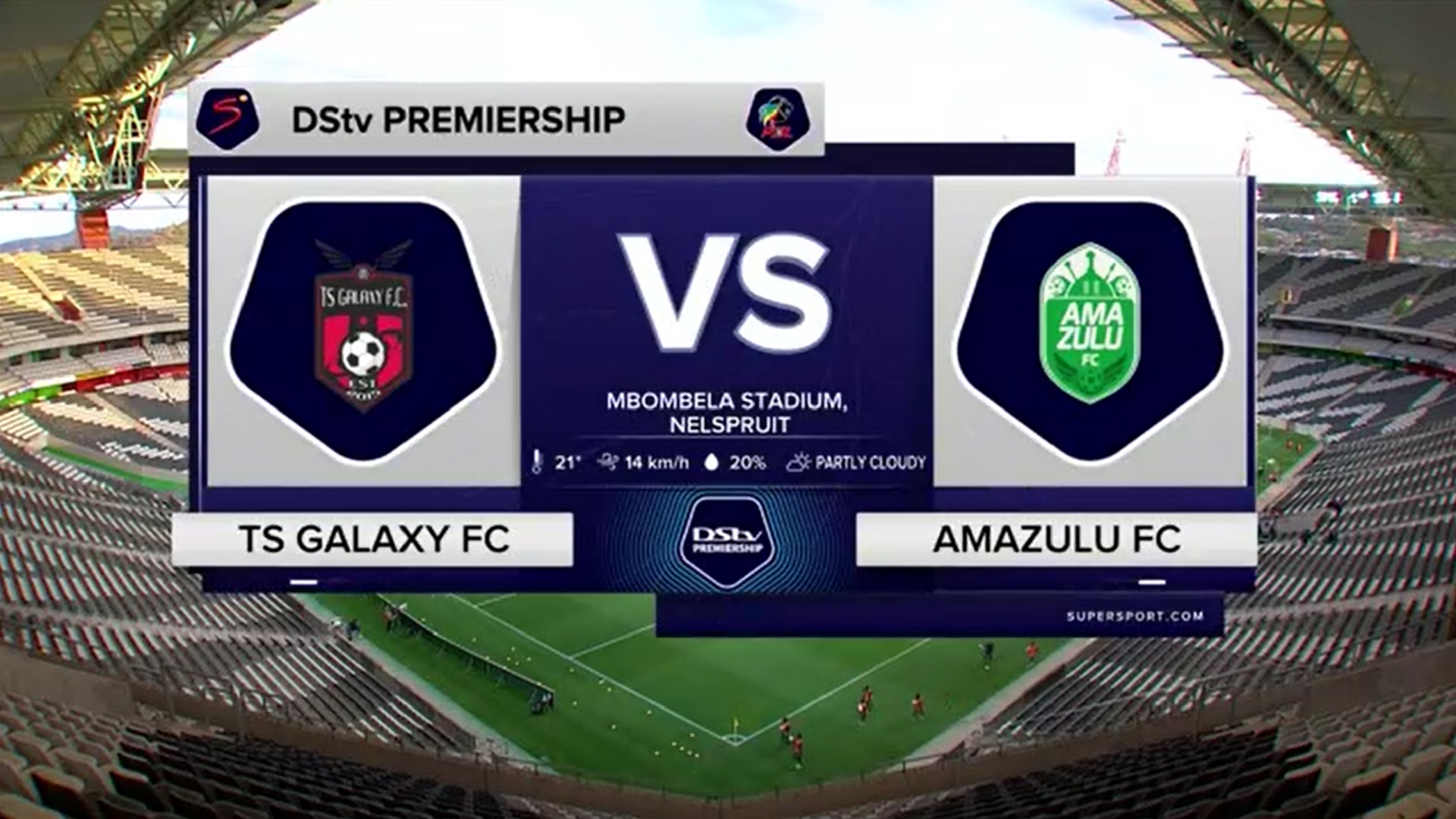 DStv Premiership |  TS Galaxy v AmaZulu | Highlights 
