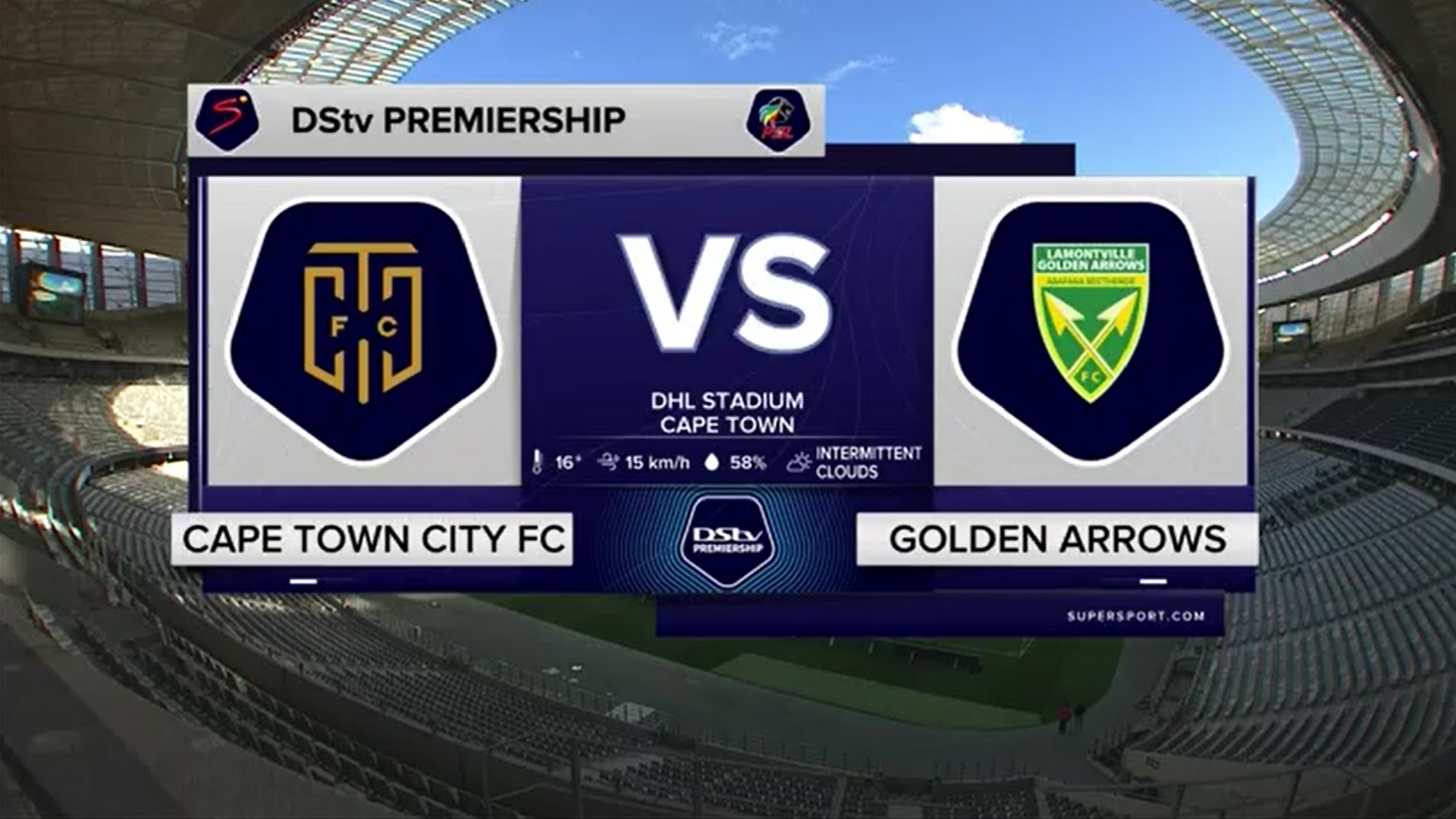 DStv Premiership | Cape Town City FC v Golden Arrows | Highlights