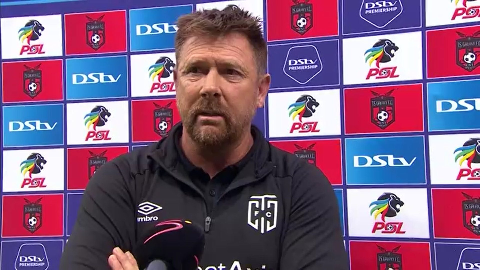 DStv Premiership | TS Galaxy v Cape Town City FC | Post-match interview with Eric Tinkler