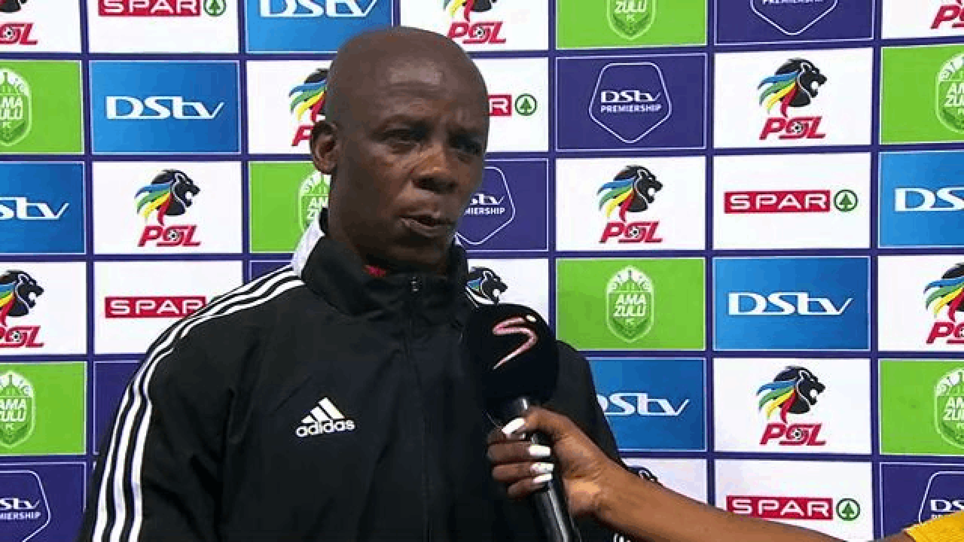 DStv Premiership | AmaZulu v Pirates | Post-match interview with Mandla Ncikazi
