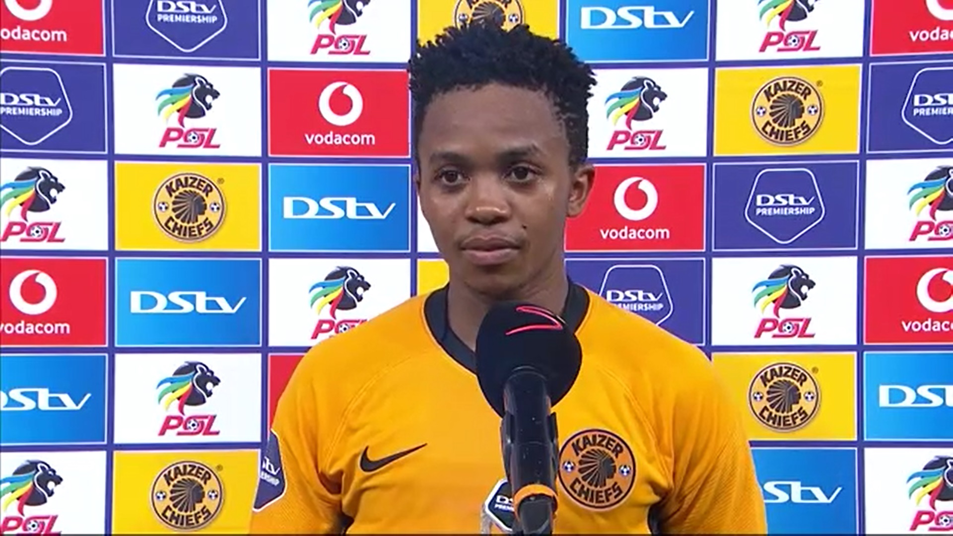 DStv Premiership I Kaizer Chiefs v Sekhukhune United l Post-match interview with Nkosingiphile Ngcobo