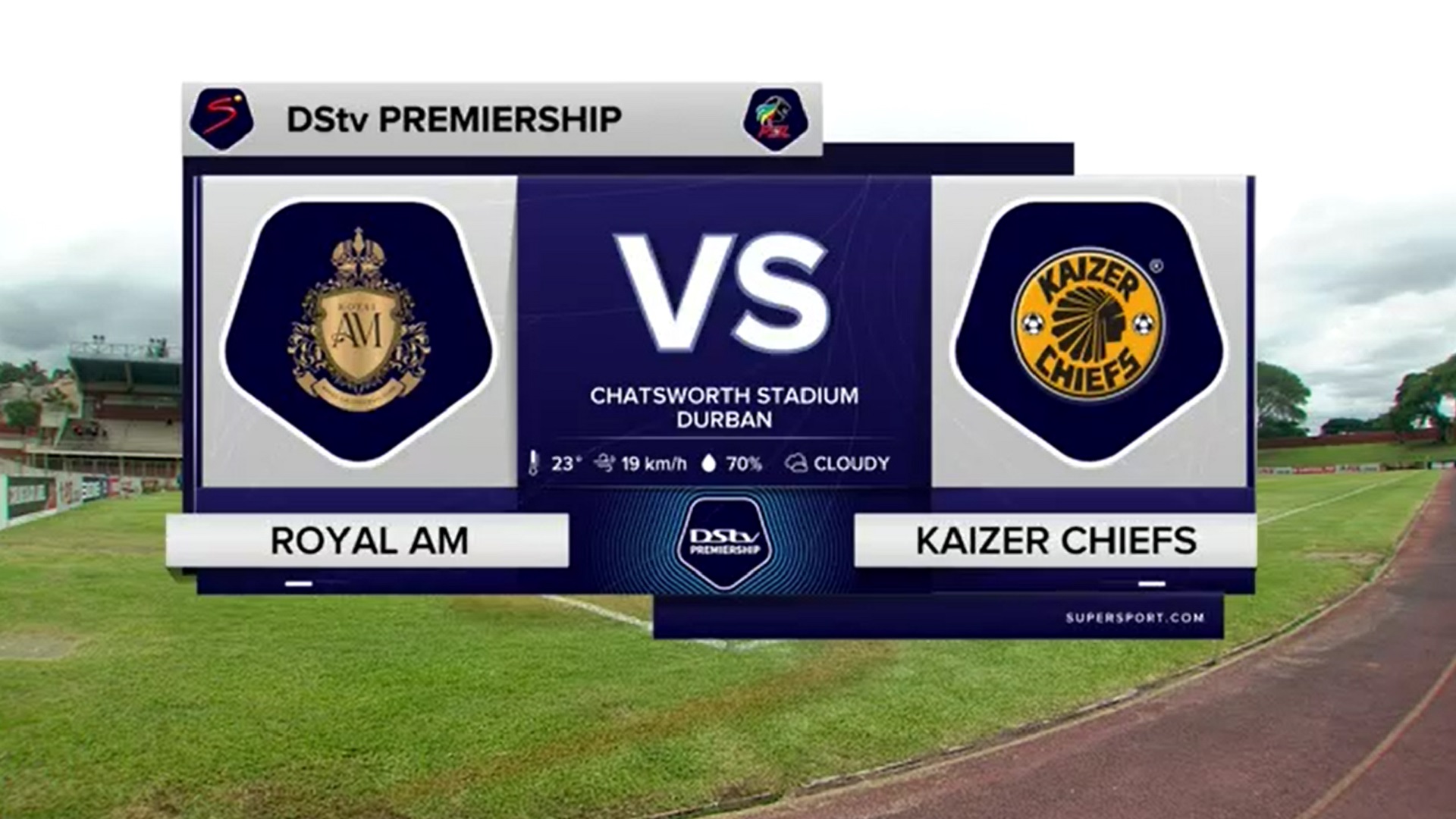 Highlights of the match between Royal AM and Kaizer Chiefs taking place at the Chatsworth Stadium