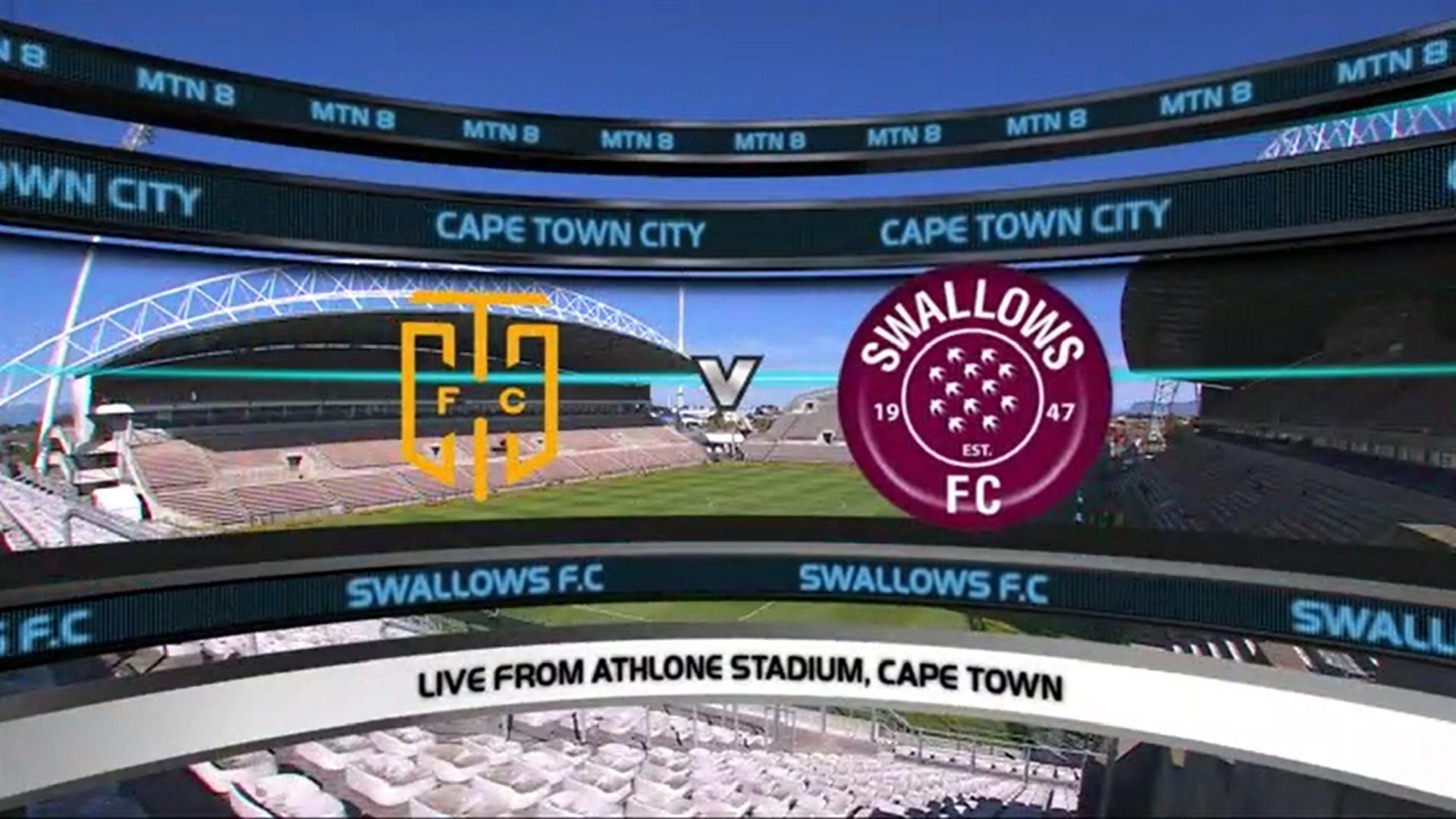 MTN8 | SF2 | 1st Leg |  Cape Town City v Swallows FC | Highlights