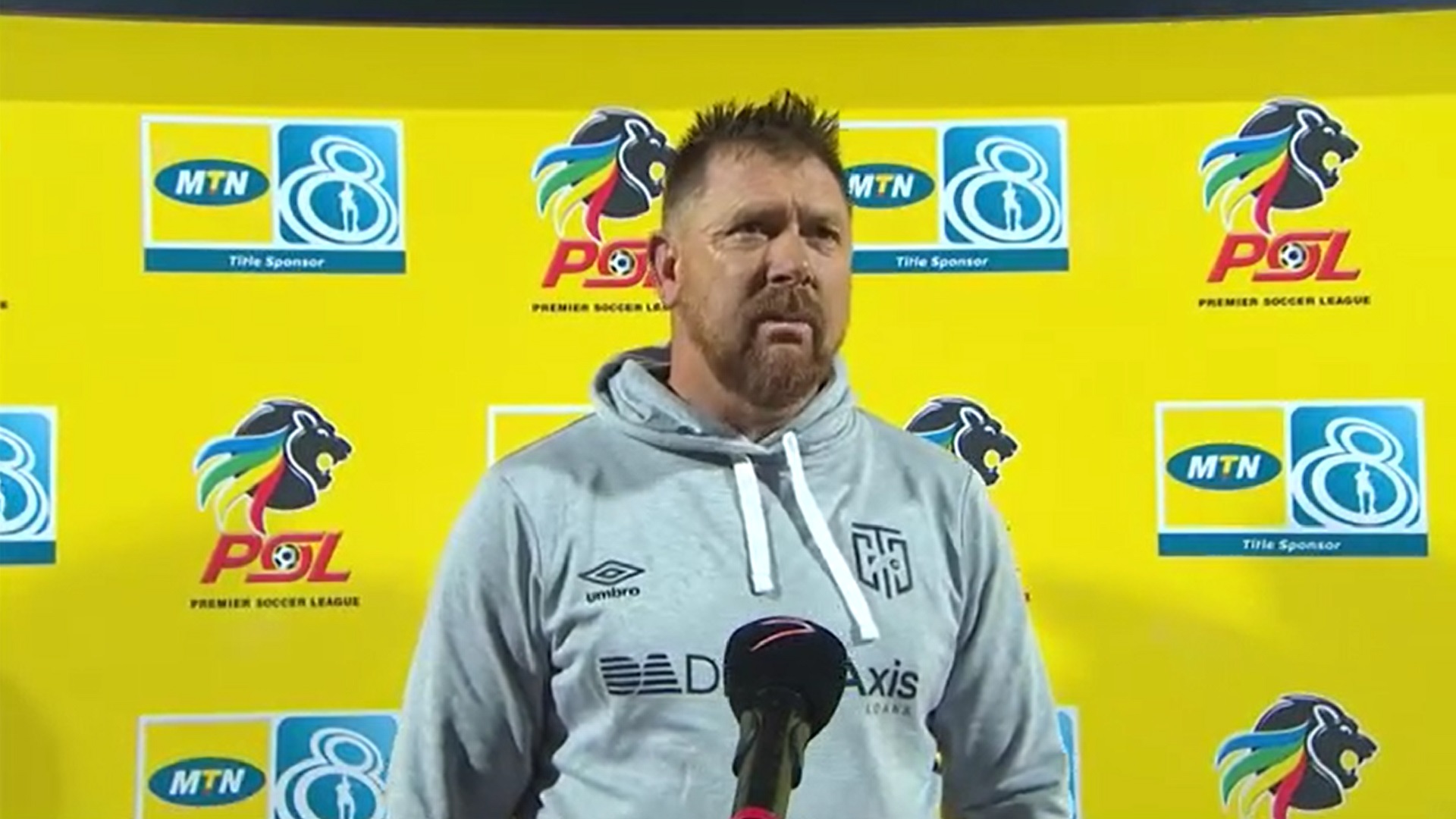 MTN8 | Semi-final 2 | 2nd Leg | Swallows FC v Cape Town City FC | Post-match interview with Eric Tinkler
