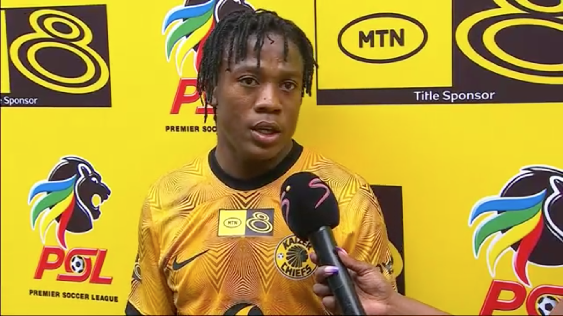 MTN8 | SF2 | 1st Leg | Kaizer Chiefs v AmaZulu FC | Post-match interview with Kgaogelo Sekgota