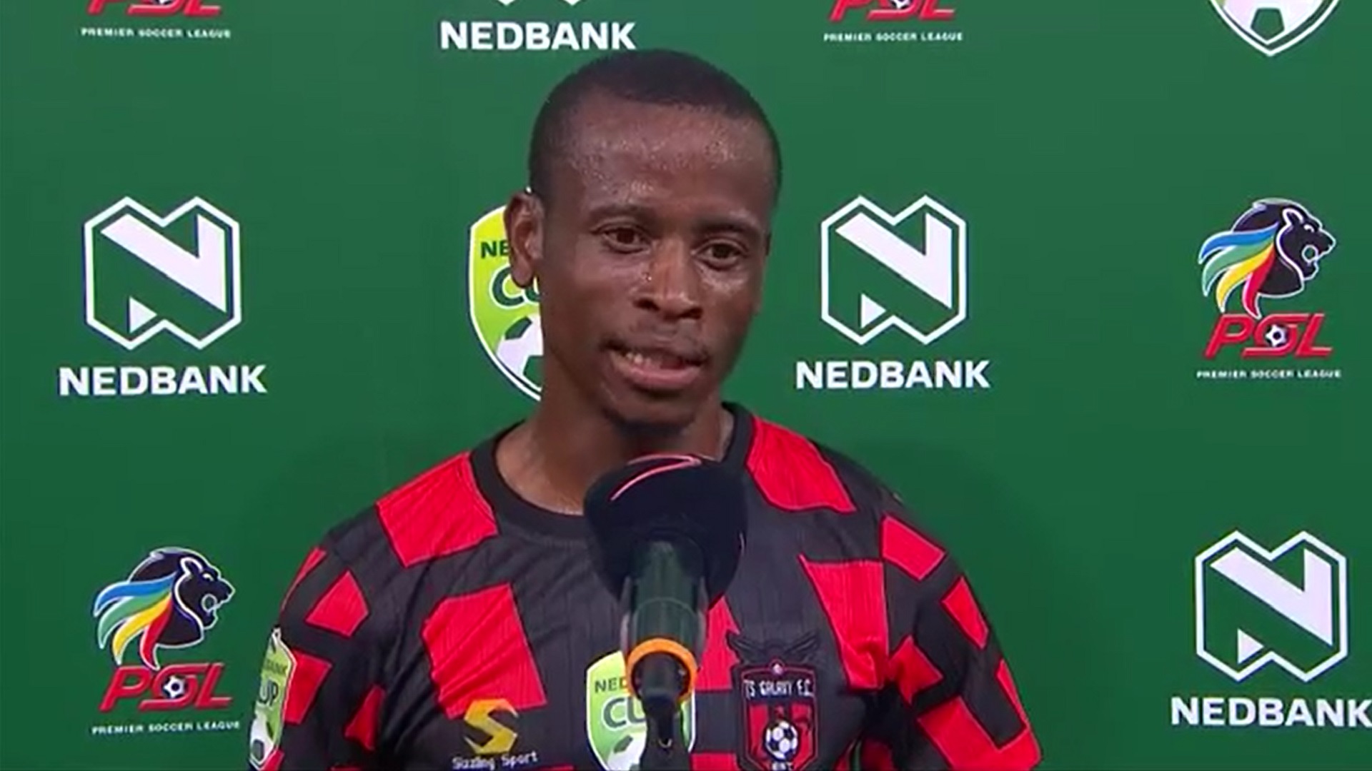 Nedbank Cup | Kaizer Chiefs v TS Galaxy FC | Post-match interview with Lindokuhle Mbatha