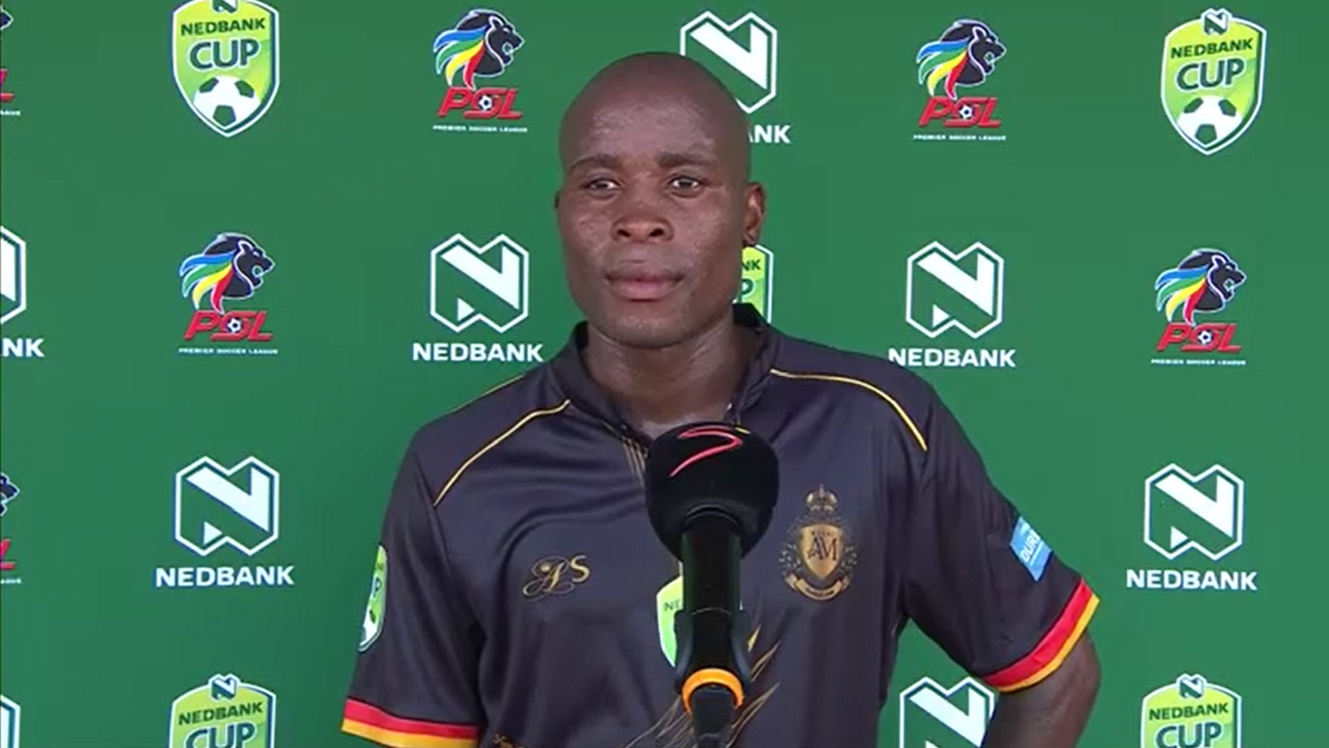 Nedbank Cup | Royal AM v Cape Town City | Post-match interview with Thabo Matlaba